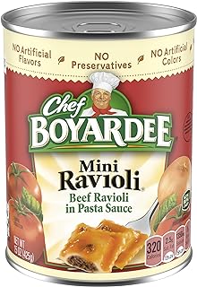 Chef Boyardee Mini Beef Ravioli